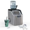 Countertop Home Electric Ice Machine with Scoop - Water Bottle Not Included