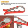 Jar Opener Rubber 4 In 1 Quick Lid Bottle Cap Grip Twister Remover Kitchen Tool